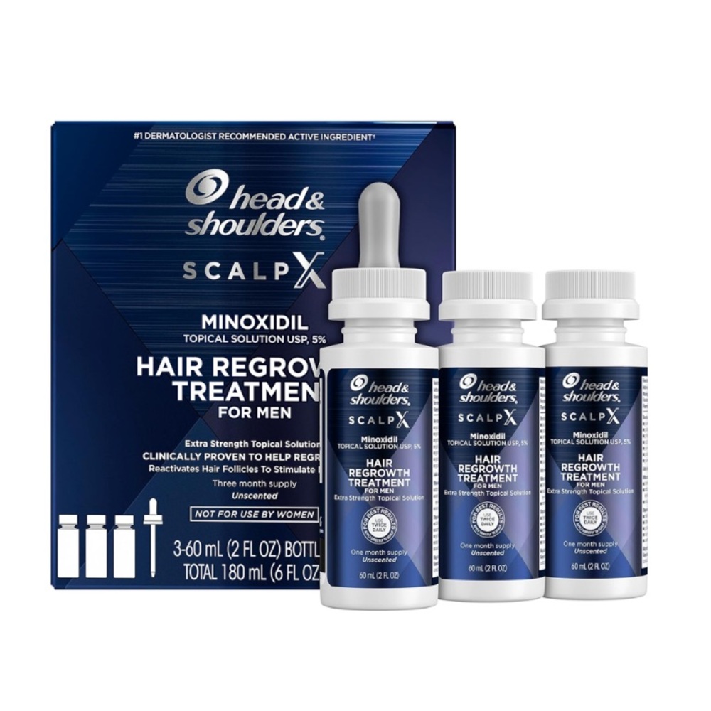 Scalp X • Minoxidil Hair Regrowth Treatment (for Men)